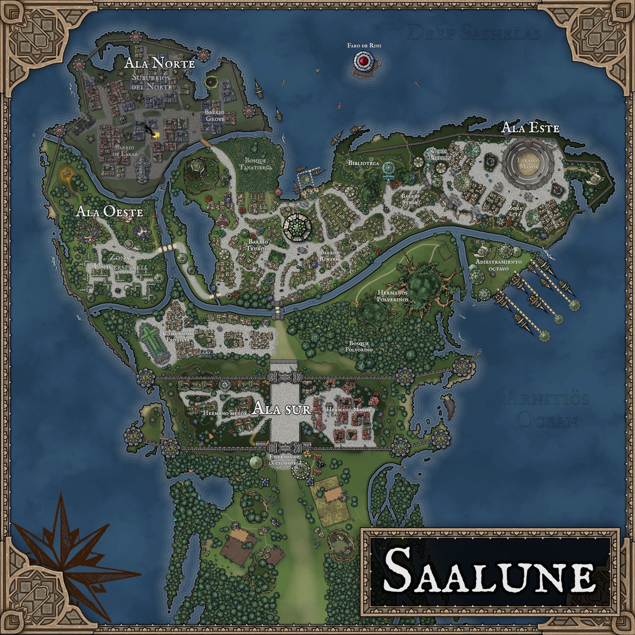 Saalune Map